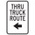 Brady B-302 Polyester Rectangle White Stop Signs, Traffic Control Signs & Banners Sign - 12 in Width x 18 in Height - Laminated - 124481