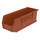 Akro-Mils Akrobin Earthsaver 50 lb Terra Cotta Hanging / Stacking Storage Bin - 14 3/4 in Length - 5 1/2 in Width - 5 in Height - 1 Compartments - 30234RECY TERRA COTTA