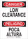 Brady B-555 Aluminum Rectangle White Equipment Safety Sign - 10 in Width x 14 in Height - Language English / Spanish - 38362