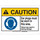 Brady B-302 Polyester Rectangle White PPE Sign - 10 in Width x 7 in Height - 144296