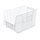 Akro-Mils Akrobin 200 lb Clear Industrial Grade Polymer Stacking Storage Bin - 20 in Length - 12 3/8 in Width - 12 in Height - 1 Compartments - 30282SCLAR