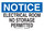 Brady B-555 Aluminum Rectangle White Electrical Safety Sign - 10 in Width x 7 in Height - 46573