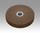3M Scotch-Brite XL-UW Unitized Aluminum Oxide Soft Deburring Wheel - Fine Grade - Arbor Attachment - 4 in Diameter - 1/4 in Center Hole - 1/4 in Thickness - 30600