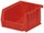 Akro-Mils Akrobin 10 lb Red Industrial Grade Polymer Hanging / Stacking Storage Bin - 5 3/8 in Length - 4 1/8 in Width - 3 in Height - 1 Compartments - 30210 RED