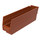 Akro-Mils Earthsaver 7 lb Terra Cotta Shelf Storage Bin - 11 5/8 in Length - 2 3/4 in Width - 4 in Height - 1 Compartments - 30110RECY TERRA COTTA