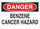 Brady B-302 Polyester Rectangle White Chemical Warning Sign - 14 in Width x 10 in Height - Laminated - 85442