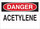 Brady B-120 Fiberglass Reinforced Polyester Rectangle White Chemical Warning Sign - 10 in Width x 7 in Height - 70206