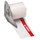 Brady M71-38-483-DANG Die-Cut Printer Label Roll - 4 in x 1.9 in - Polyester - Red on White - B-483 - 92733