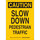 Brady B-302 Polyester Rectangle Yellow Pedestrian & Crosswalk Sign - 7 in Width x 10 in Height - Laminated - 124189