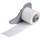 Brady M71-31-427 Die-Cut Printer Label Roll - 1 in x 1 1/2 in - Vinyl - Clear / White - B-427 - 80072