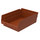 Akro-Mils Earthsaver 15 lb Terra Cotta Shelf Storage Bin - 11 5/8 in Length - 8 3/8 in Width - 4 in Height - 1 Compartments - 30150RECY TERRA COTTA