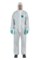 Ansell Microchem AlphaTec Chemical-Resistant Coverall 68-1800 WH18-B-92-111-02 - Size Small - White - 817830