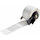 Brady PTL-75-427 Die-Cut Printer Label Roll - 1 in x 1 in - Vinyl - Clear / White - B-427 - 62261
