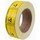 Desco Black on Yellow Rectangle Static Warning Label - 1.5 in Width - 2 in Height - DESCO 06712