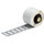 Brady PTL-24-428-BK Die-Cut Printer Label Roll - 1.13 in x 1/2 in - Polyester - Silver - B-428 - 18391