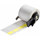 Brady PTL-30-427-YL Die-Cut Printer Label Roll - 0.75 in x 1 1/2 in - Vinyl - Clear / Yellow - B-427 - 18585