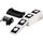 Brady PTLEP-167-593-BK Die-Cut Printer Label Roll - 1.2 in x 1 1/2 in - Polyester - Black - B-593 - 89894
