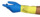 Ansell AlphaTec 87-224 10 Natural Rubber Latex, Neoprene Blend Chemical-Resistant Gloves - 87224100-VEND