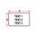 Brady PTL-20-7566 Die-Cut Printer Label Roll - 2 in x 1 in - Polyester - Clear - B-7566 - 60852