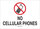 Brady B-120 Fiberglass Reinforced Polyester Rectangle White No Electronics Sign - 10 in Width x 7 in Height - 122877