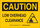 Brady B-401 Polystyrene Rectangle Yellow Equipment Safety Sign - 10 in Width x 7 in Height - 132086