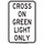 Brady B-302 Polyester Rectangle White Pedestrian & Crosswalk Sign - 12 in Width x 18 in Height - Laminated - 129431