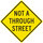 Brady B-959 Aluminum Rectangle Yellow Stop Signs, Traffic Control Signs & Banners Sign - 115536