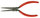 Xcelite by Weller Steel Serrated Needle Nose Straight Needle Nose Gripping Pliers - 5 11/16 in Length - Foam Cushion Grip - 57CGVN