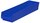 Akro-Mils 321 cu in Blue Industrial Grade Polymer Shelf Storage Bin - 23 5/8 in Length - 6 5/8 in Width - 4 in Height - 1 Compartments - 30164 BLUE