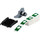 Brady M71EP-168-593-GN Die-Cut Printer Label Roll - 1.2 in x 1.9 in - Polyester - Green - B-593 - 92799