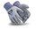 HexArmor Helix Blademaster 2070 Gray/Blue 10 Seamless Coated Cut-Resistant Gloves - ANSI A6 Cut Resistance - Polyurethane Palm & Fingers Coating - 2070-XL (10)