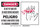 Brady B-401 Polystyrene Rectangle White Equipment Safety Sign - 10 in Width x 7 in Height - Language English / Spanish - 60502