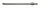 Xcelite by Weller 1/4 in Phillips 99 Screwdriver Shank - 4 in - 48351