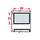 Brady CL-111-969-BK Die-Cut Printer Label Roll - 1.13 in x 1/2 in - Polyester - Silver - B-969 - 32048