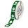 Brady THTEP168-593-.25GN Die-Cut Printer Label Roll - 1.2 in x 1.9 in - Polyester - Green - B-593 - 80261