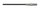 Xcelite by Weller 4 mm Allen Hex 99 Screwdriver Shank - 102 mm - 48328