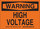 Brady B-946 Vinyl Rectangle Orange Electrical Safety Sign - 20 in Width x 14 in Height - 20451