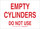 Brady B-401 Polystyrene Rectangle White Chemical Storage Sign - 14 in Width x 10 in Height - 131898
