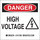 Brady B-302 Polyester Rectangle White Electrical Safety Sign - 10 in Width x 7 in Height - Laminated - 131706