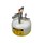 Justrite Safety Can BY12755 - White - 08366