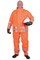 Ansell AlphaTec Chemical-Resistant Jacket 66-680 121803 - Size Medium - Fluorescent orange - 21803