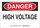 Brady Prinzing B-401 High Impact Polystyrene Rectangle White Electrical Safety Sign - 14 in Width x 10 in Height - SP400D