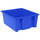 Akro-Mils 35225 Stackable Tote - 2 ft, 14.98 gal - Blue - 23 1/2 in x 19 1/2 in x 10 in - 35225 BLUE