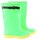Dunlop Chemical-Resistant Overboots 87050 870501000 - Size 10 - PVC - Black/Green/Yellow - 11078