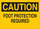 Brady B-401 Polystyrene Rectangle Yellow PPE Sign - 10 in Width x 7 in Height - 25416