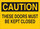 Brady B-302 Polyester Rectangle Yellow Door Sign - 14 in Width x 10 in Height - Laminated - 84713