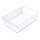 Akro-Mils Akrodrawer 25 lb Clear Polystyrene Shelf Storage Bin - 17 5/8 in Length - 11 1/8 in Width - 4 5/8 in Height - 1 Compartments - 31118CRY
