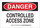 Brady B-401 Polystyrene Rectangle White Confined Space Sign - 14 in Width x 10 in Height - 124747