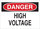 Brady B-120 Fiberglass Reinforced Polyester Rectangle White Electrical Safety Sign - 10 in Width x 7 in Height - 71565