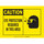 Brady B-120 Fiberglass Reinforced Polyester Rectangle Yellow PPE Sign - 14 in Width x 10 in Height - 62809